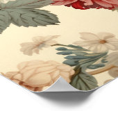 ヴィンテージフローラ ポスター (角)