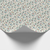 ヴィンテージフローラ ラッピングペーパー (角)