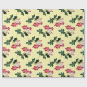 ヴィンテージフローラ ラッピングペーパー (フラット)
