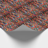 ヴィンテージフローラ ラッピングペーパー (角)