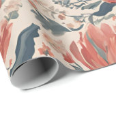 ヴィンテージフローラ ラッピングペーパー (ロールコーナー)