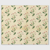 ヴィンテージフローラ ラッピングペーパー (フラット)