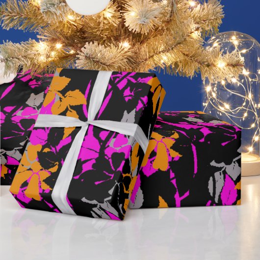 ヴィンテージフローラ ラッピングペーパー (クリスマス)