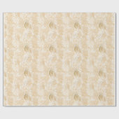 ヴィンテージフローラ ラッピングペーパー (フラット)