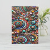 ヴィンテージフローラ 招待状 (スタンド正面)