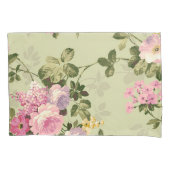 ヴィンテージフローラ 枕カバー (正面)