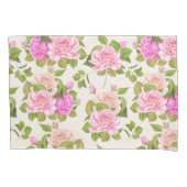 ヴィンテージフローラ 枕カバー (正面左)