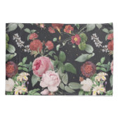 ヴィンテージフローラ 枕カバー (裏面-左)