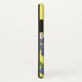 ヴィンテージフローラ、紫春ガーデンアイリスフラワー Case-Mate iPhoneケース (裏面/右)