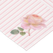 ヴィンテージフローラ、線、ドットのテーブルクロス52"x70" テーブルクロス (アングル)