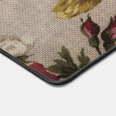 ヴィンテージフローラ、美しい花 デスクマット (コーナー)