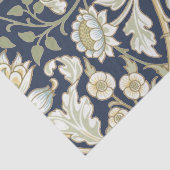 ヴィンテージフローラ（青） 薄葉紙 (詳細)