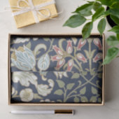 ヴィンテージフローラ（青） 薄葉紙 (ギフト)