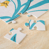 ヴィンテージフローラ:Liberty Motifシームレス ジグソーパズル (側面)