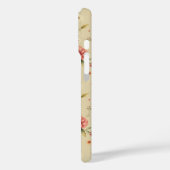 ヴィンテージフローラiPhone & iPadケース（ベージュ） Case-Mate iPhoneケース (裏面 / 左)