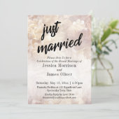 ヴィンテージフローラWe得披露宴のみ 招待状 (スタンド正面)