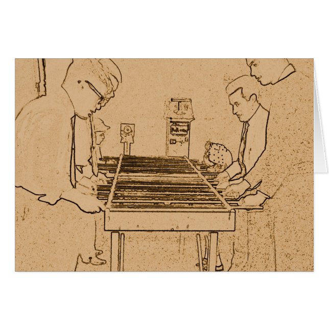 ヴィンテージフーズボール写真アートテーブルサッカー (正面横)