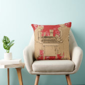 ヴィンテージフーズボール写真アートテーブルサッカー クッション (椅子)