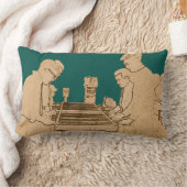 ヴィンテージフーズボール写真アートテーブルサッカー ランバークッション (ブランケット)