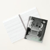 ヴィンテージフーズボール写真テーブルサッカー ノートブック (内部)