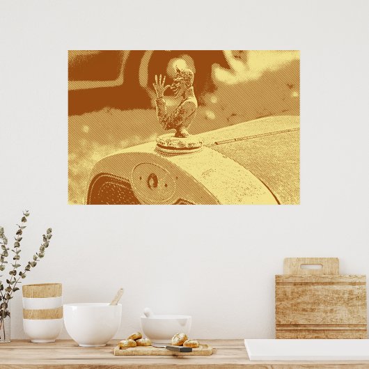 ヴィンテージフードオーナメントポスター ポスター (キッチン)