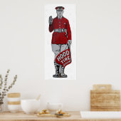 ヴィンテージフードタイヤディーラー標識 ポスター (キッチン)