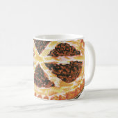 ヴィンテージフードデザート、フレッシュ焼いたペカンパイ コーヒーマグカップ (正面右)