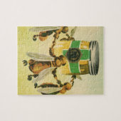 ヴィンテージフードハニーオーガニックビーズ踊りジャー ジグソーパズル (横)