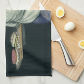 ヴィンテージフードビジネス、ペストリーデザート付きベーカー キッチンタオル (四つ折り)