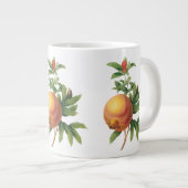 ヴィンテージフードフルーツ、ザクロRedoute ジャンボコーヒーマグカップ (正面右)