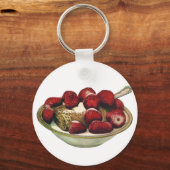 ヴィンテージフードヘルシーブレックファーストシリアルイチゴ キーホルダー (正面)