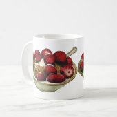 ヴィンテージフードヘルシーブレックファーストシリアルイチゴ コーヒーマグカップ (正面左)
