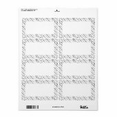 ヴィンテージフードラバーのグルメパターンBon Appett ラベル (フルシート)