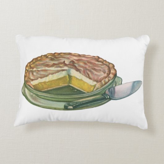 ヴィンテージフードレモンメレンゲパイデザート アクセントクッション (裏面)