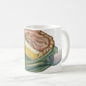 ヴィンテージフードレモンメレンゲパイデザート コーヒーマグカップ (正面右)