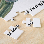 ヴィンテージフードレモンメレンゲパイデザート ジグソーパズル (側面)