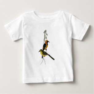 ヴィンテージフード付きオリオール ベビーTシャツ