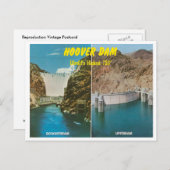 ヴィンテージフーバーダム ポストカード (正面/裏面)