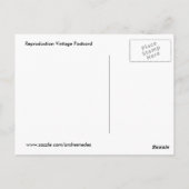 ヴィンテージフーバーダム ポストカード (裏面)