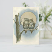 ヴィンテージフールイラストレーション サンキューカード (スタンド正面)