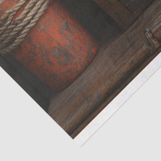 ヴィンテージブイのセット素朴デコペ航海のージ 薄葉紙 (詳細)