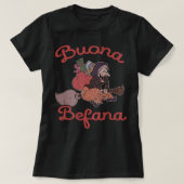 ヴィンテージブオナベファナイタリアンクリスマスエピファニー Tシャツ (デザイン正面)