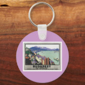 ヴィンテージブダペストハンガリー キーホルダー (正面)