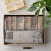 ヴィンテージブックと蝶の切り離し 薄葉紙 (ギフト)