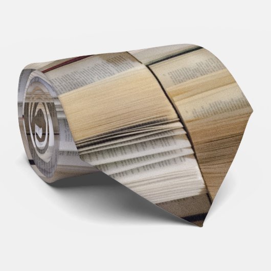 ヴィンテージブックを開く ネクタイ (ロール)