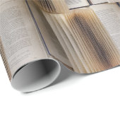 ヴィンテージブックを開く ラッピングペーパー (ロールコーナー)