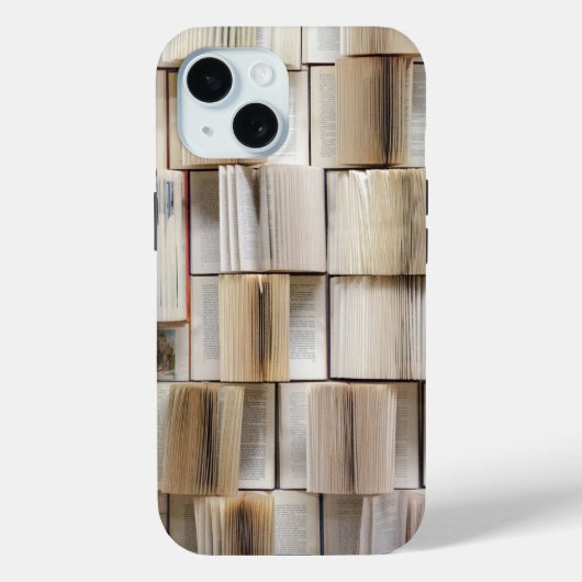 ヴィンテージブックを開く Case-Mate iPhoneケース (裏面)