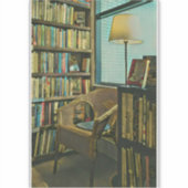 ヴィンテージブックアートワーク シール (正面)