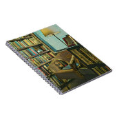 ヴィンテージブックアートワーク ノートブック (右側)