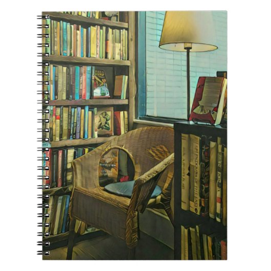 ヴィンテージブックアートワーク ノートブック (正面)